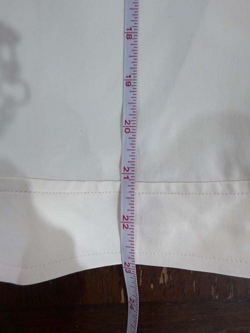 Everlane 100% Silk Wrap Blouse 16 Ivory Cream Tie Waist Career Quiet Luxury - Picture 8 of 8